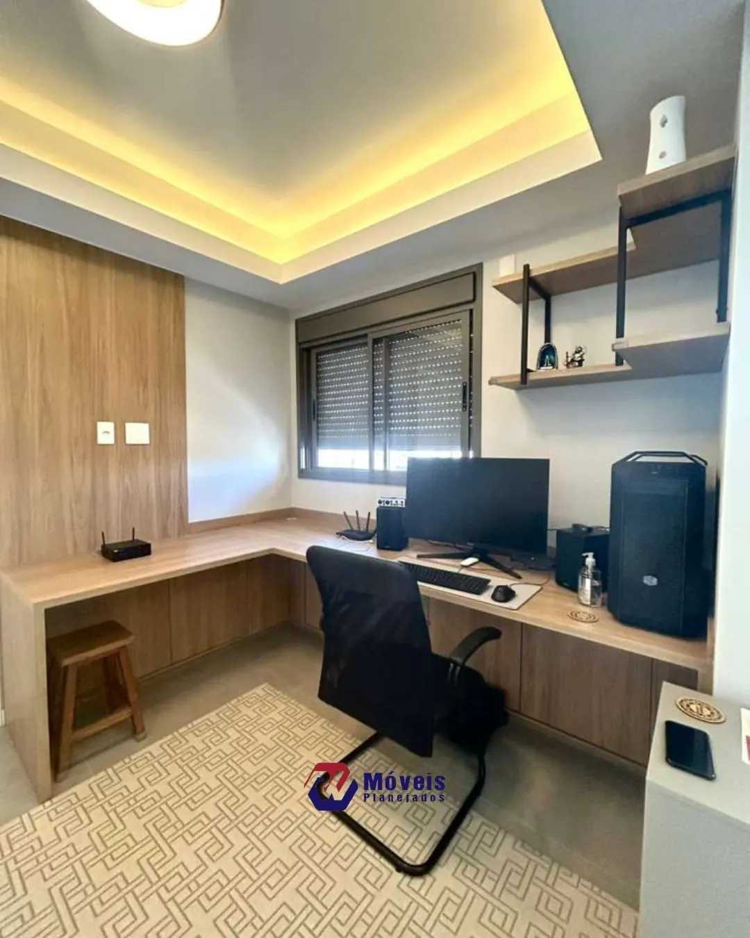 Marcenaria sob medida na obra Apartamento no Edifício Splendori, projeto da RW Móveis Planejados, foto 1